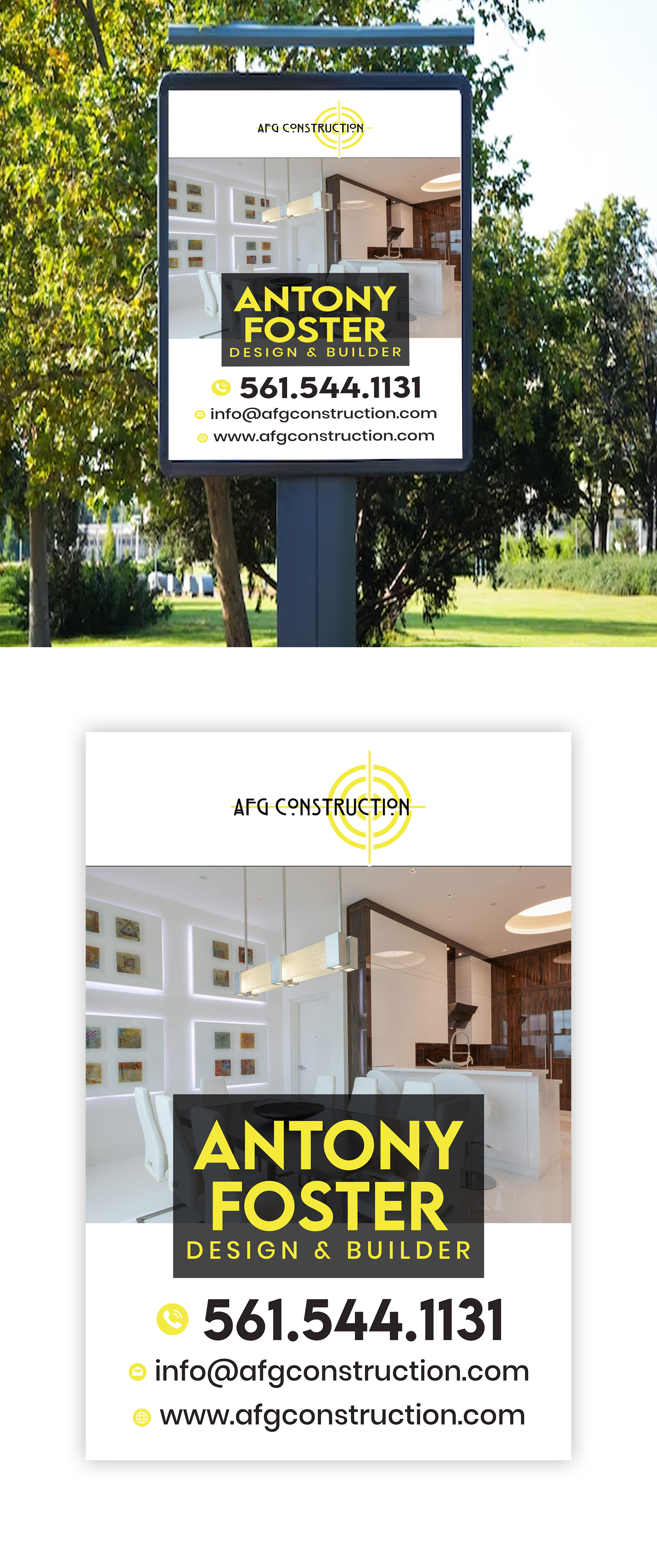 Signage Design by debdesign for AFG | Design #32093304