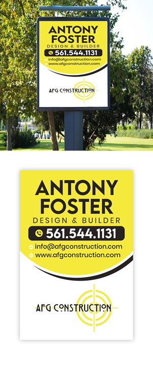 Signage Design by debdesign for AFG | Design: #32093305