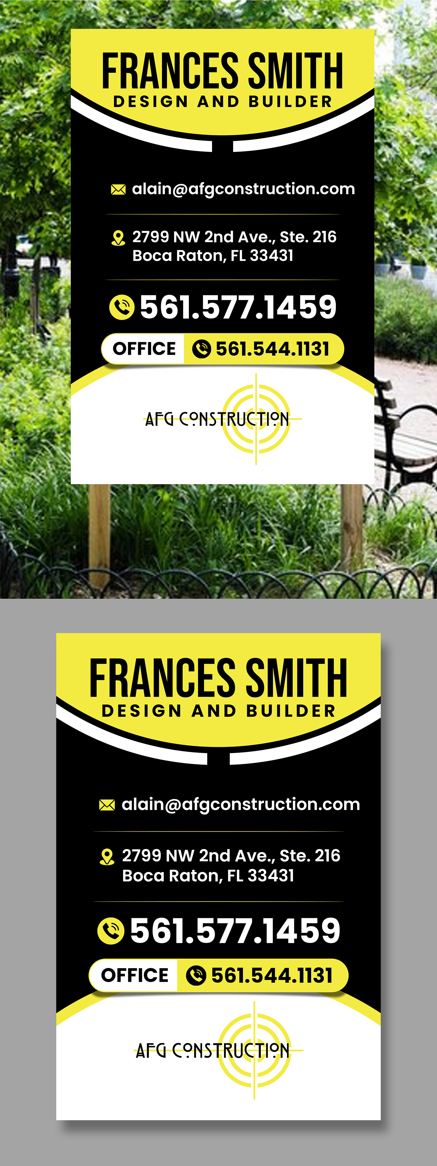 Design de Panneau par debdesign pour AFG | Design #32093803