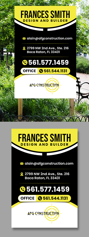 Signage Design by debdesign for AFG | Design: #32093803
