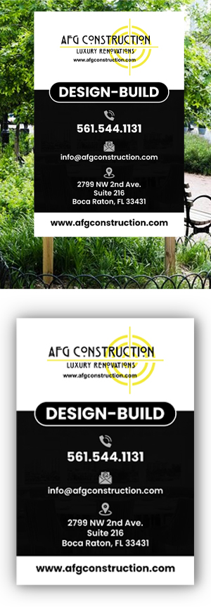 Signage Design by debdesign for AFG | Design: #32154471