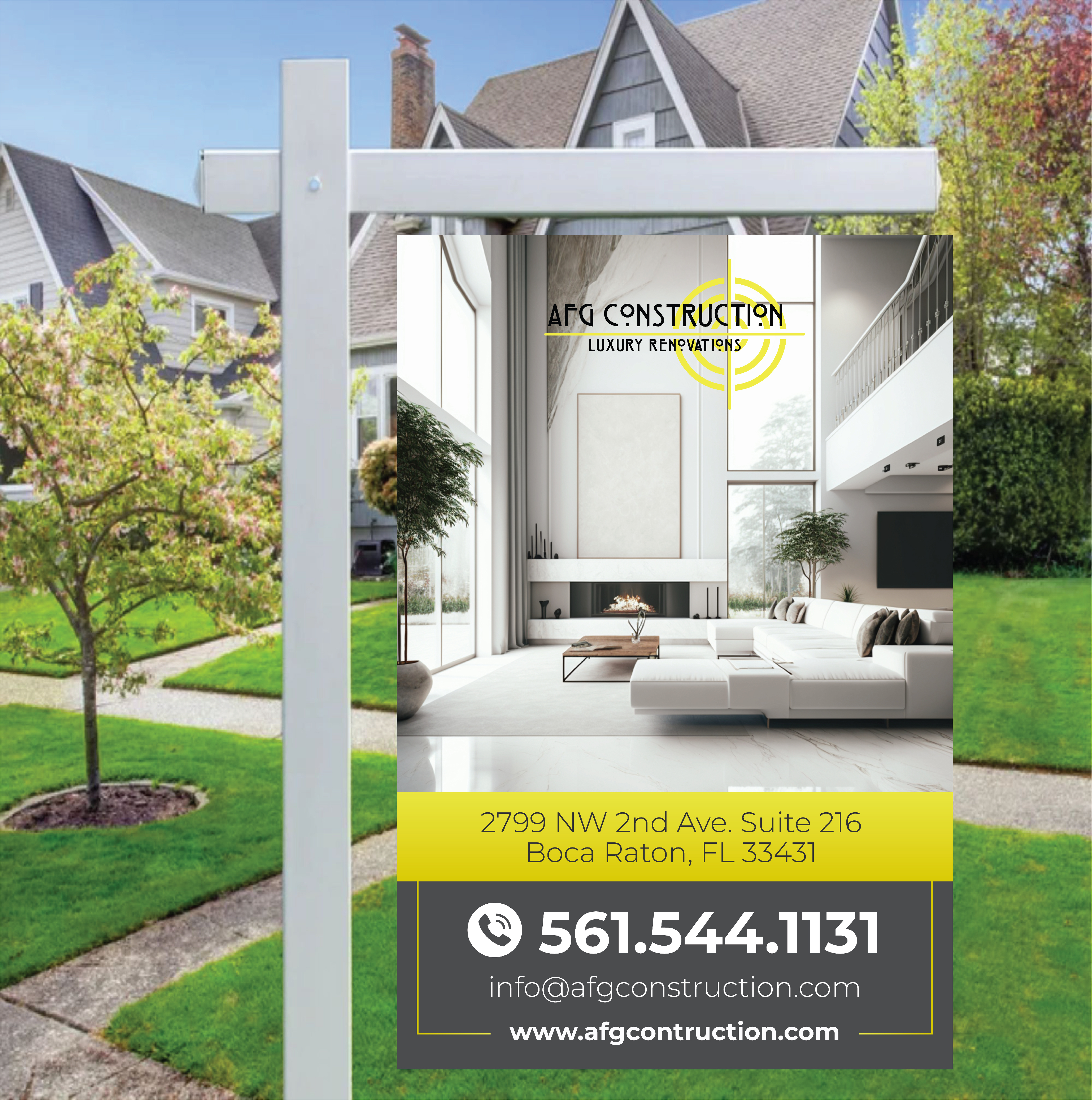 Signage Design by Dzhafir for AFG | Design #32122198