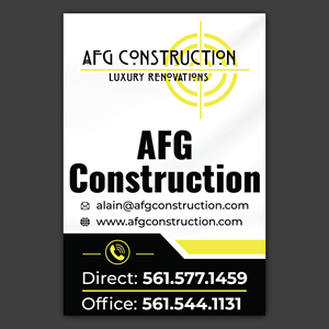 Signage Design by Bidita Saha for AFG | Design: #32094614