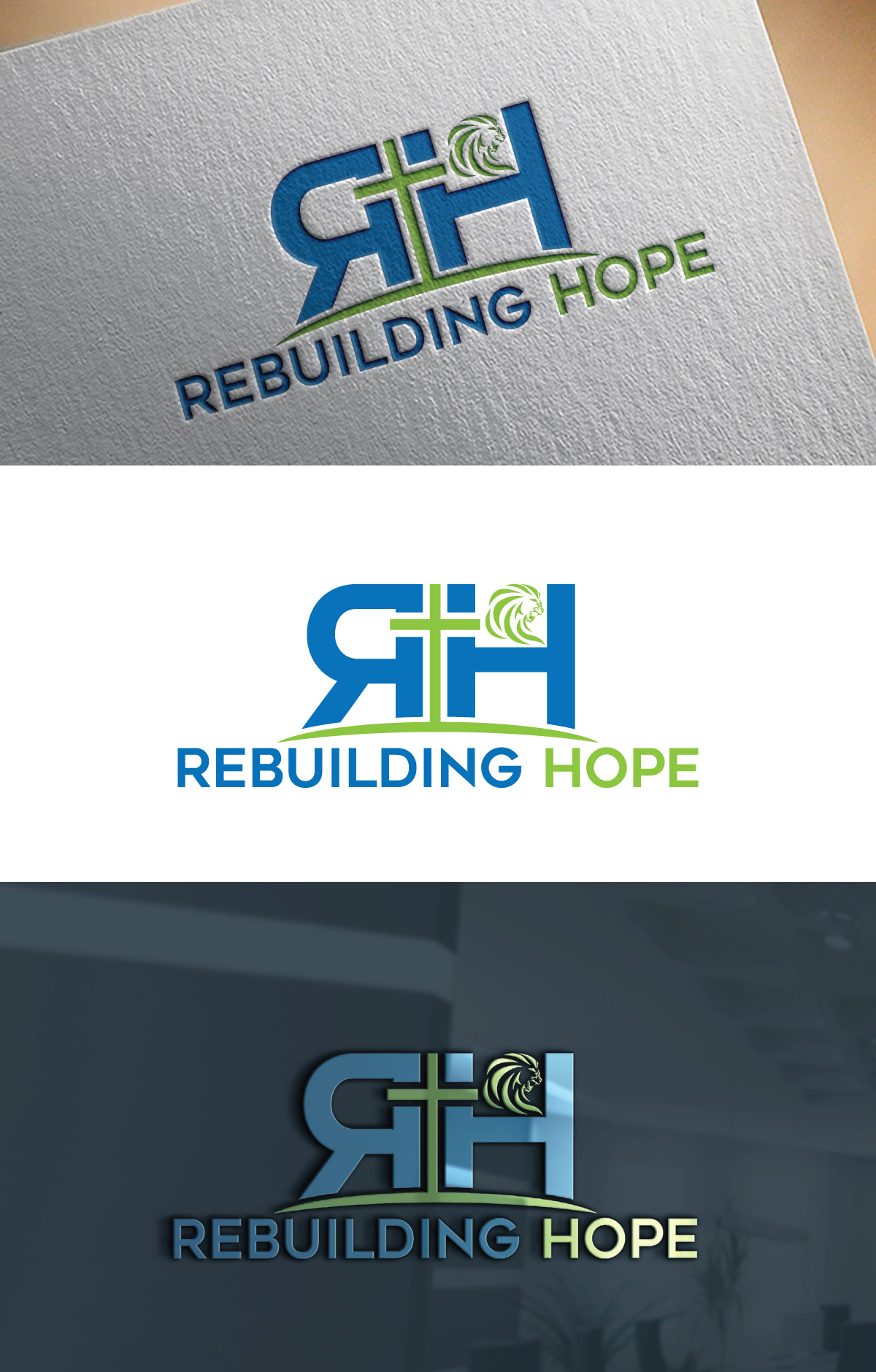 Logo-Design von RUHUL AMIN 96 für Rebuilding Hope - ZGM Missions Team | Design: #32137940