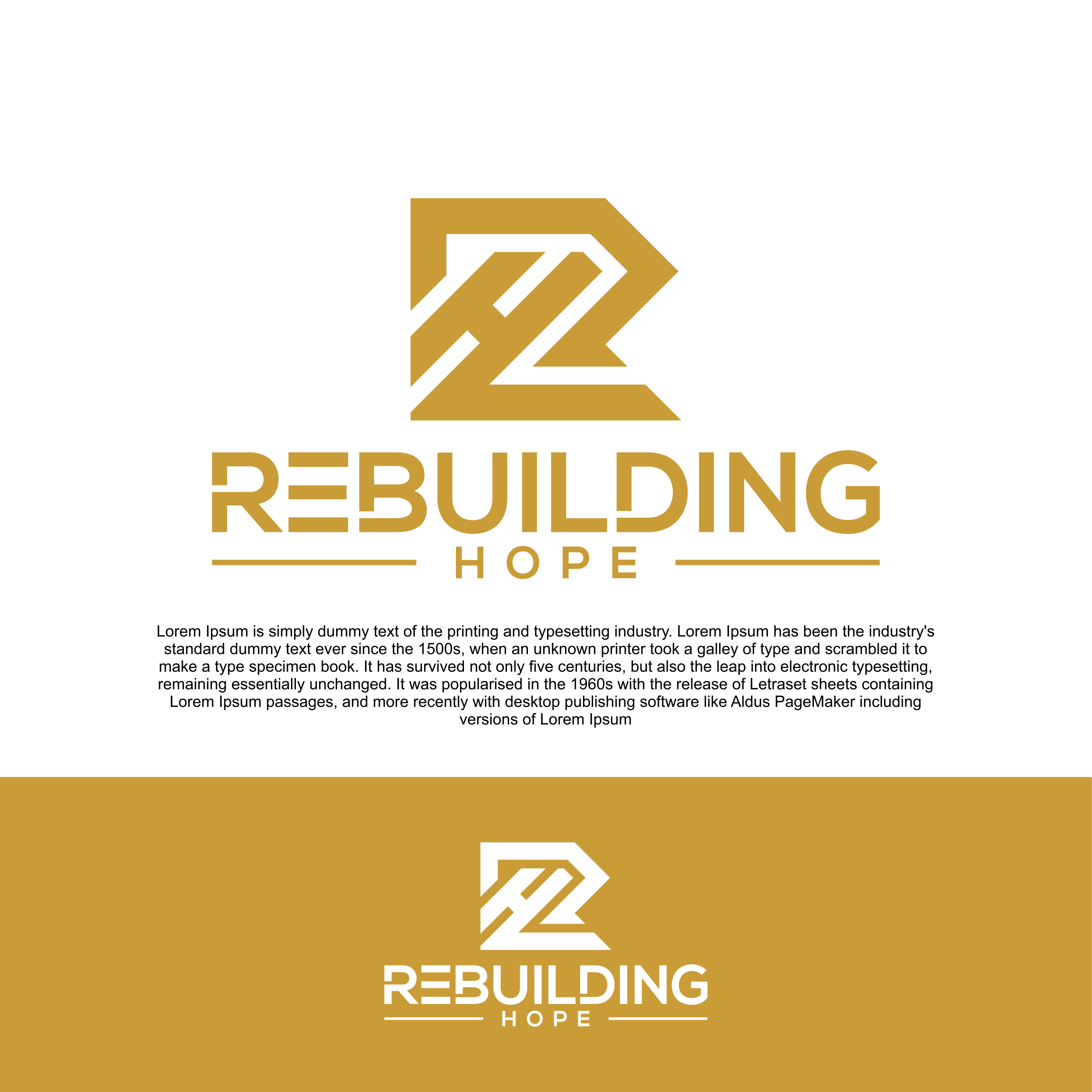 Logo Design by diego costa for Rebuilding Hope - ZGM Missions Team | Design #32093358