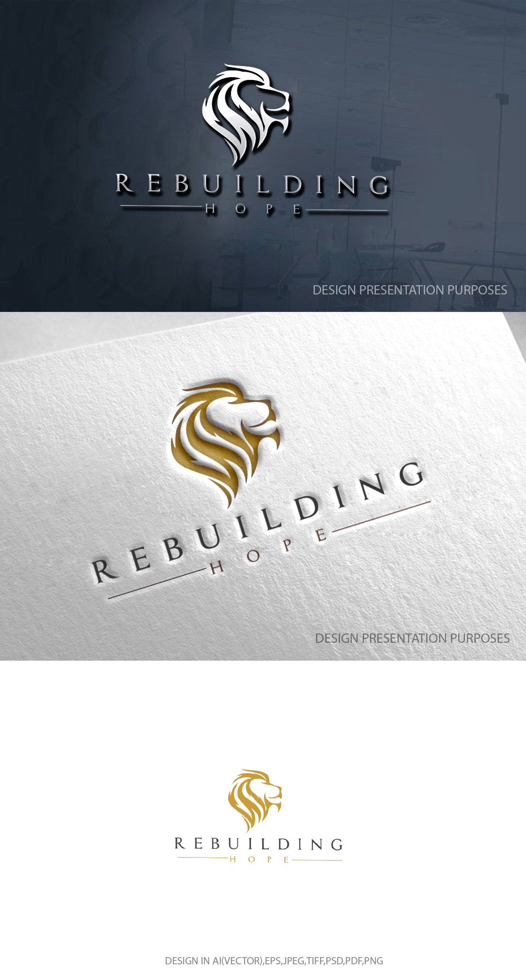 Logo-Design von zebronicgraphic für Rebuilding Hope - ZGM Missions Team | Design #32091794