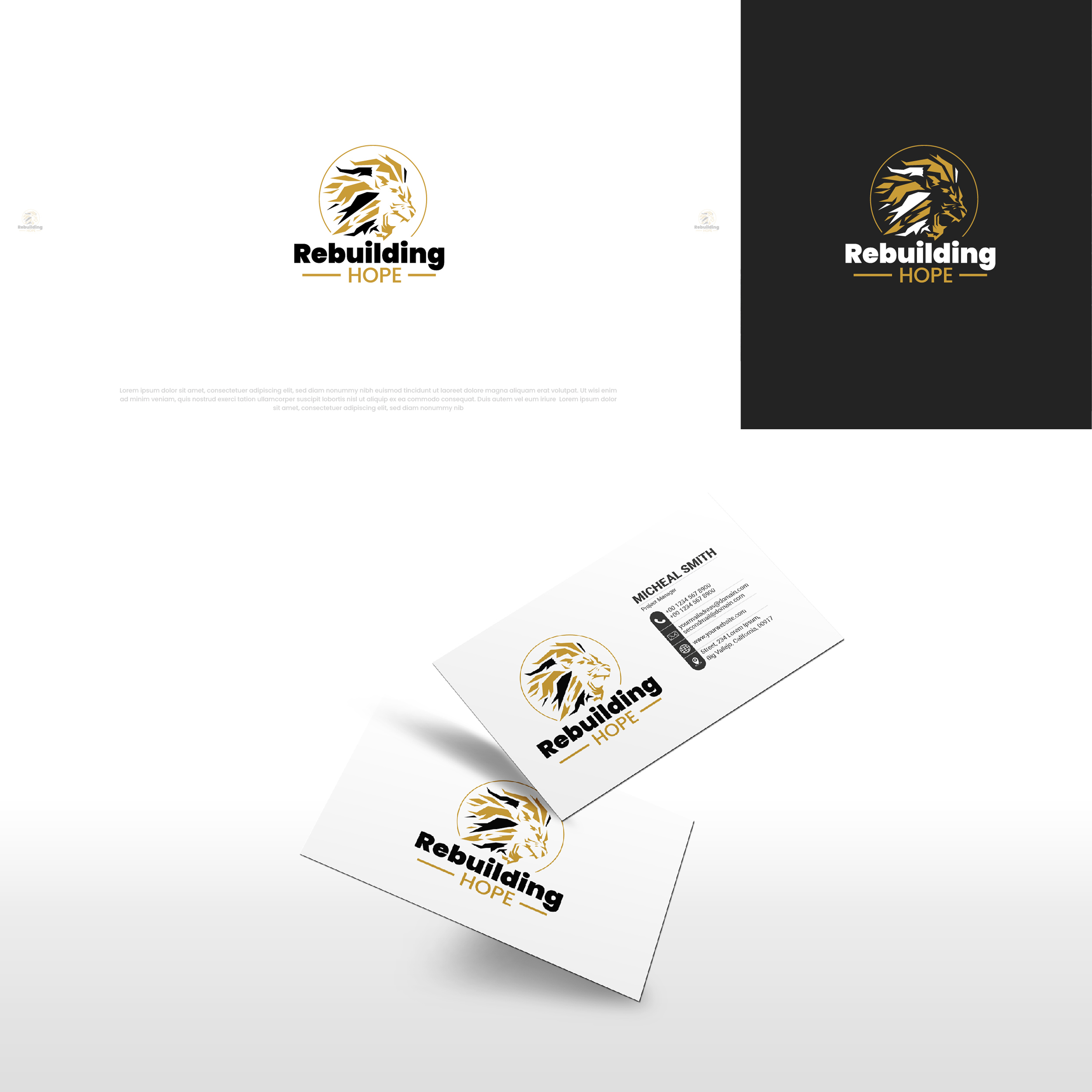 Logo Design by Logotablet for Rebuilding Hope - ZGM Missions Team | Design #32097639