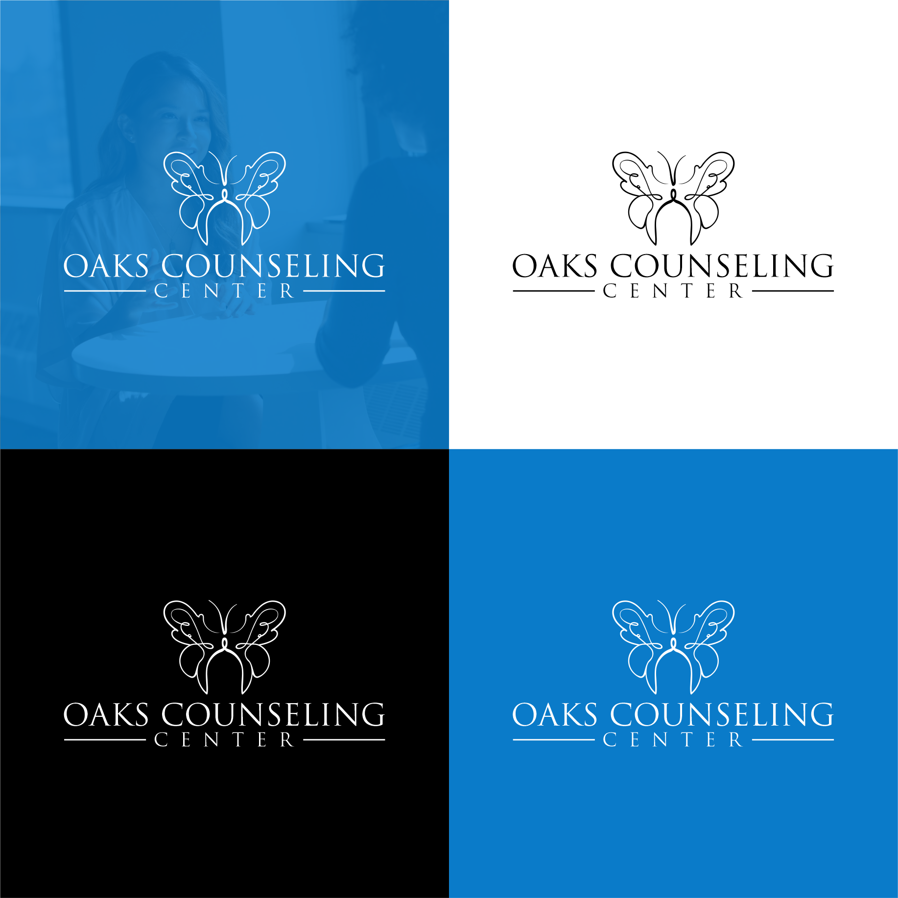 Logo-Design von Kusuma Studio für Oaks Counseling Center | Design #32117264