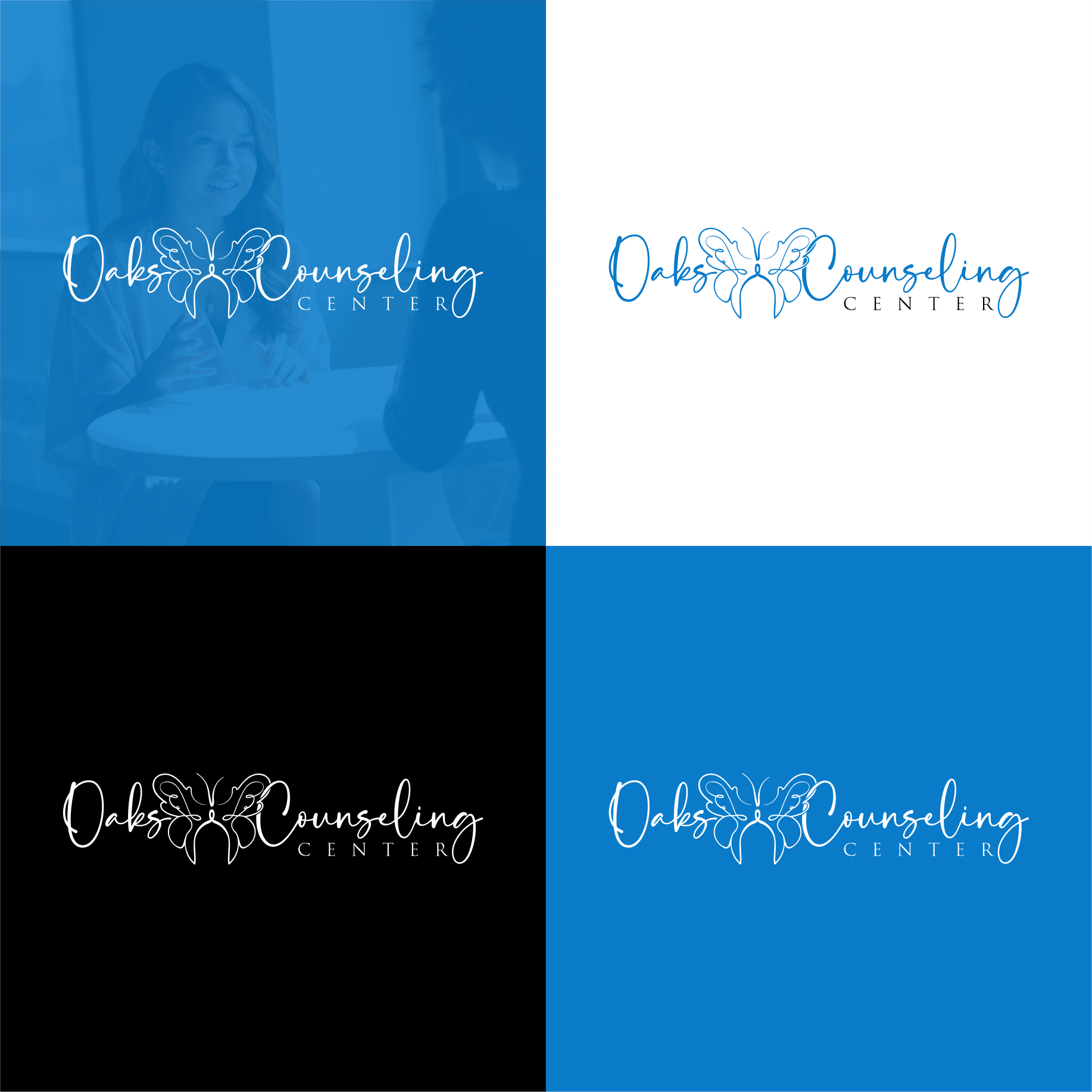 Logo Design by Kusuma Studio for Oaks Counseling Center | Design #32117273