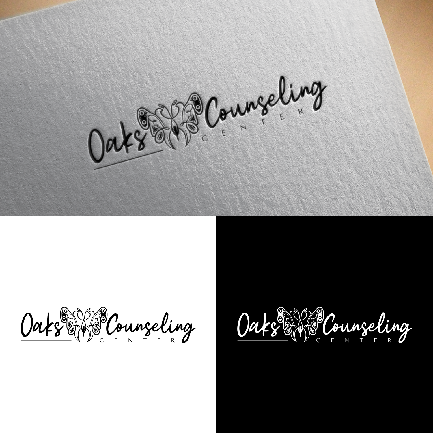 Logo-Design von Tangantengen für Oaks Counseling Center | Design #32112851