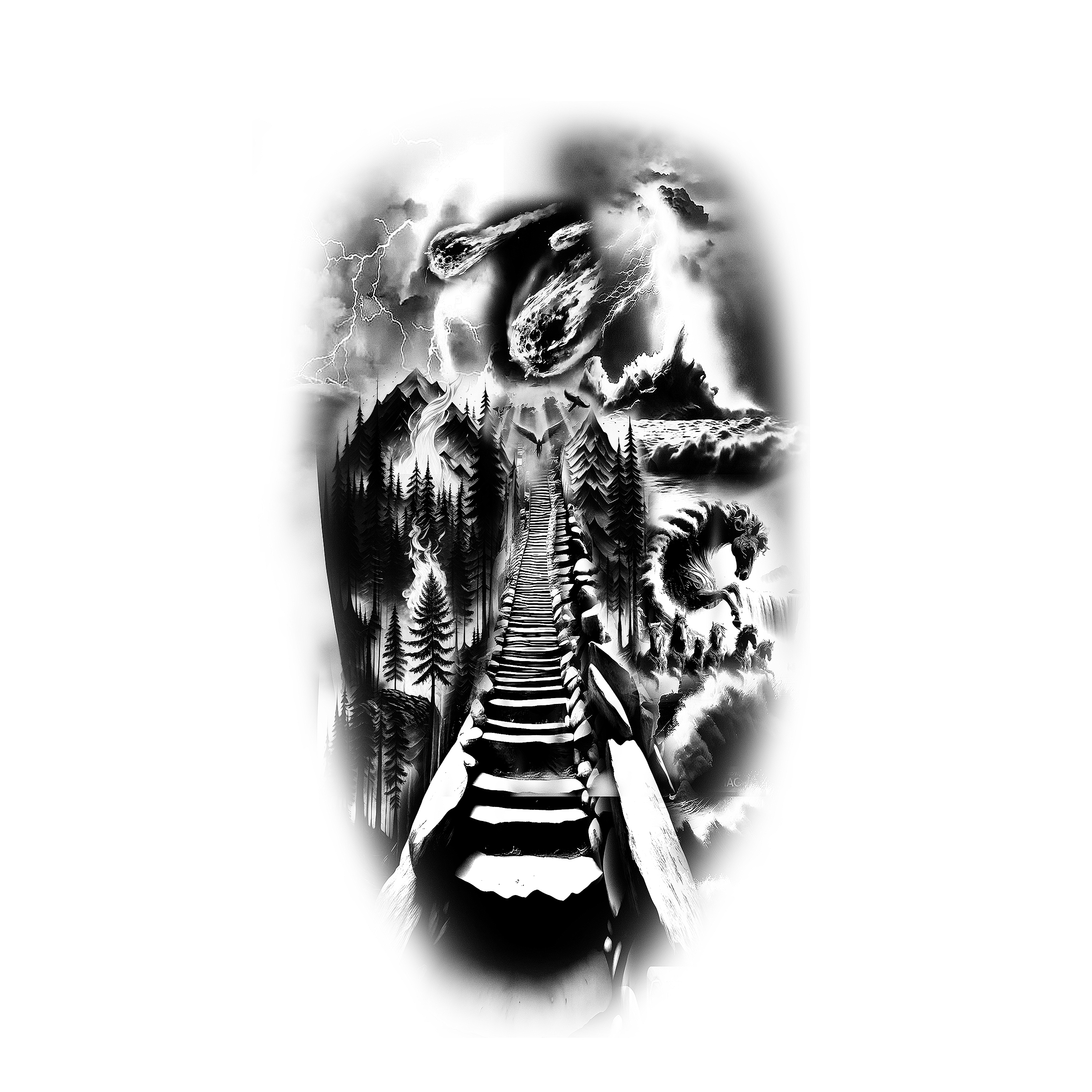 Tattoo Design by Jose Lopez ( Verified Pro Designer ) for this project | Design #32118375