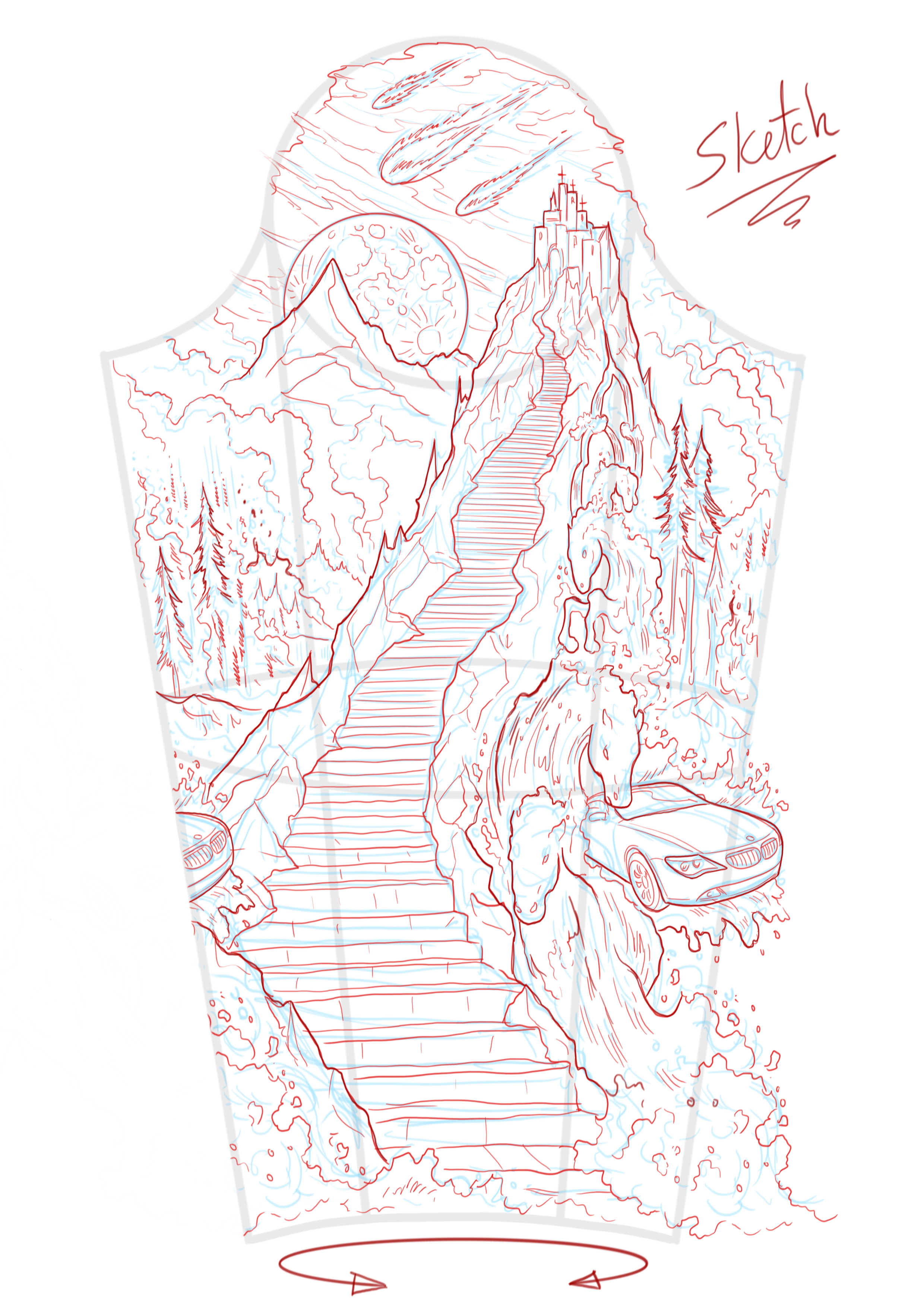 Tattoo Design by rafaelcame 2 for this project | Design #32094669