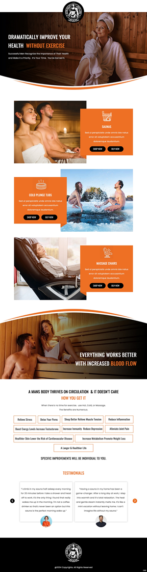 Web Design by pb for Rosie Lee Hart Fitness for Men | Design: #32102315