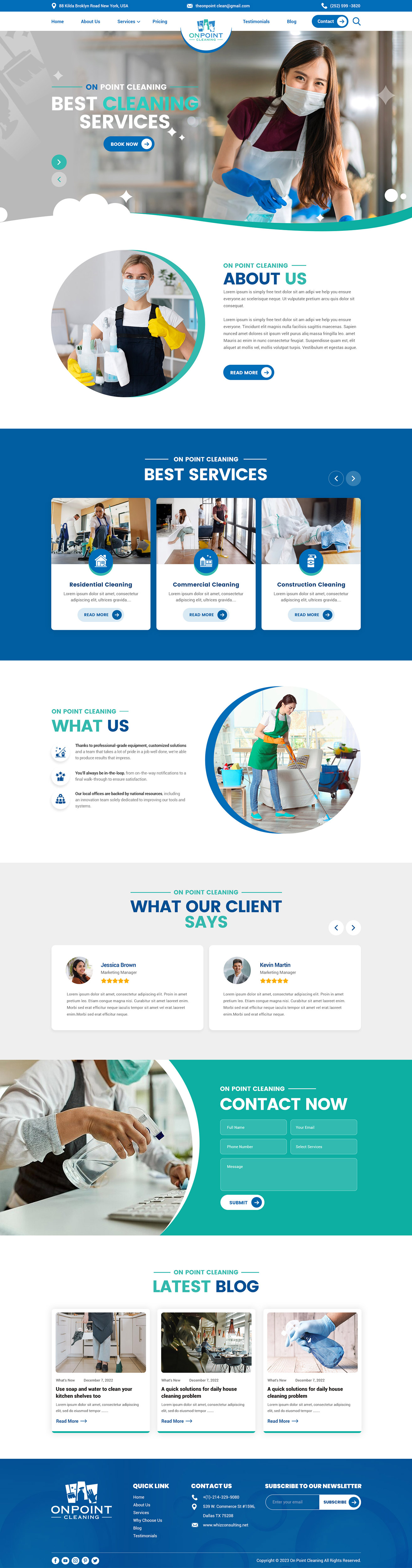 Web Design by Revolt Team for this project | Design #32115775