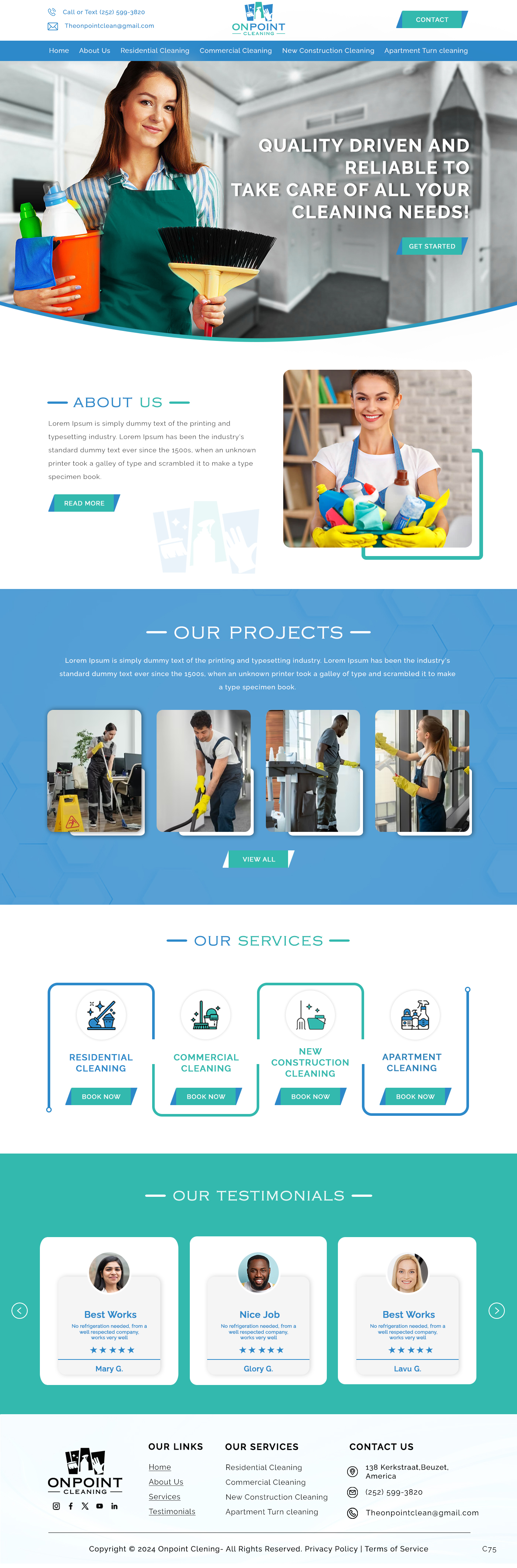 Web Design by pb for this project | Design #32110135