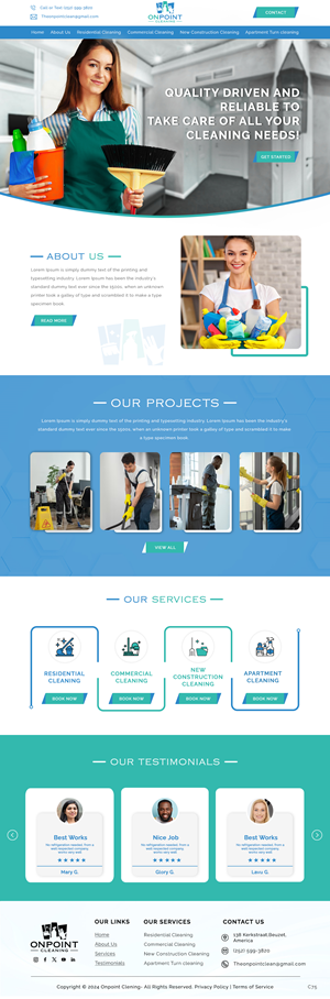 Web Design by pb for this project | Design: #32110135
