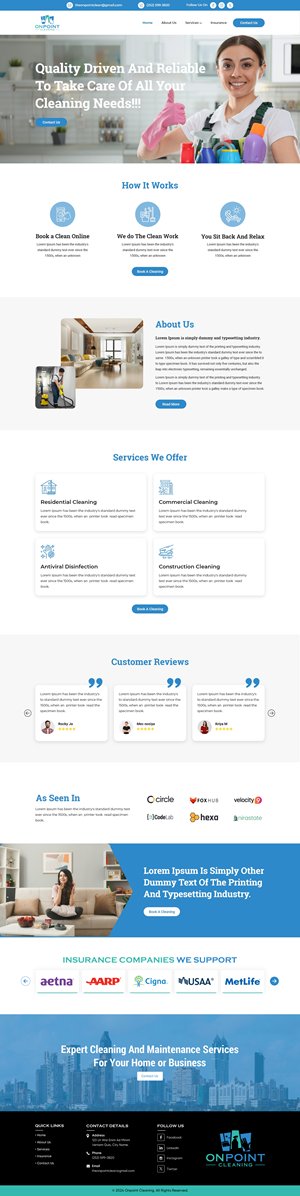 Web Design by Sbss for this project | Design: #32101803