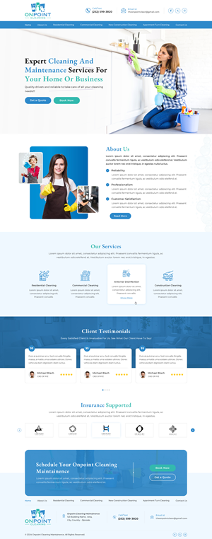Web Design by Sbss for this project | Design: #32108615