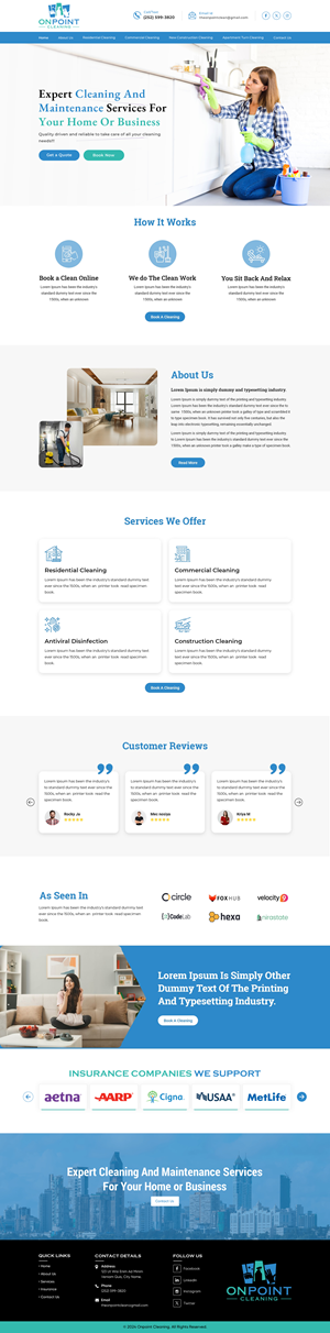 Web Design by Sbss for this project | Design: #32109740