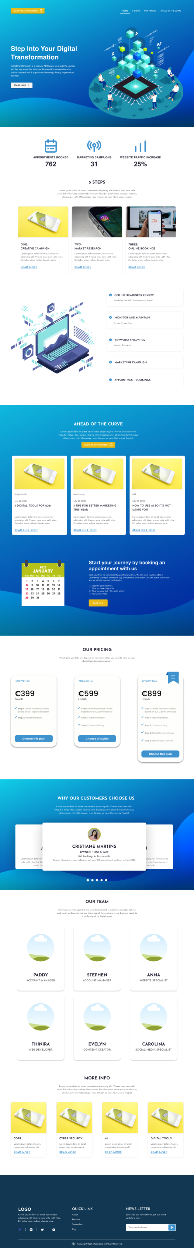 Web Design by vchris1995 for Revcurv | Design #32105308