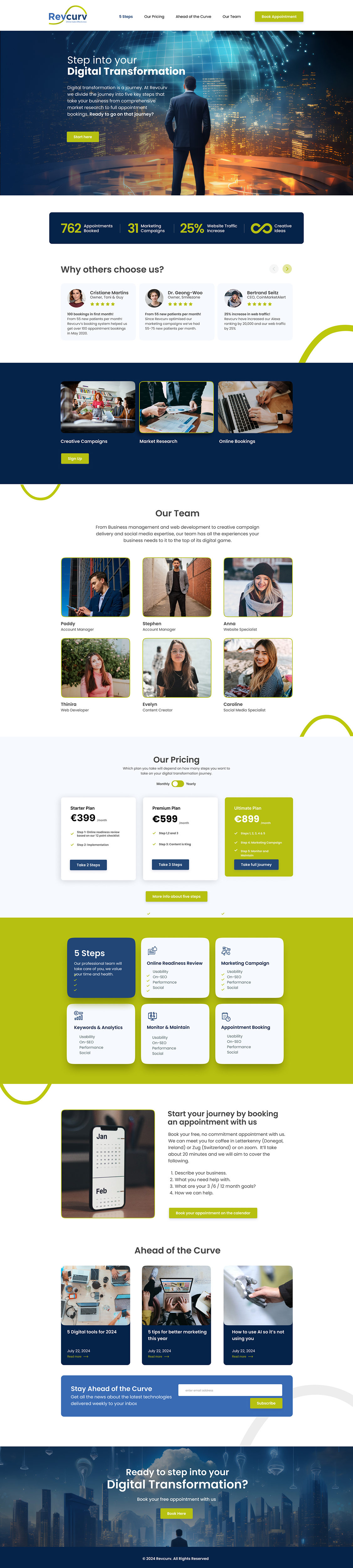 Web-Design von Graphic Guy für Revcurv | Design #32101056