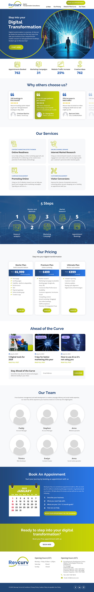 Web Design par Starlyn DS pour Revcurv | Design : #32107578