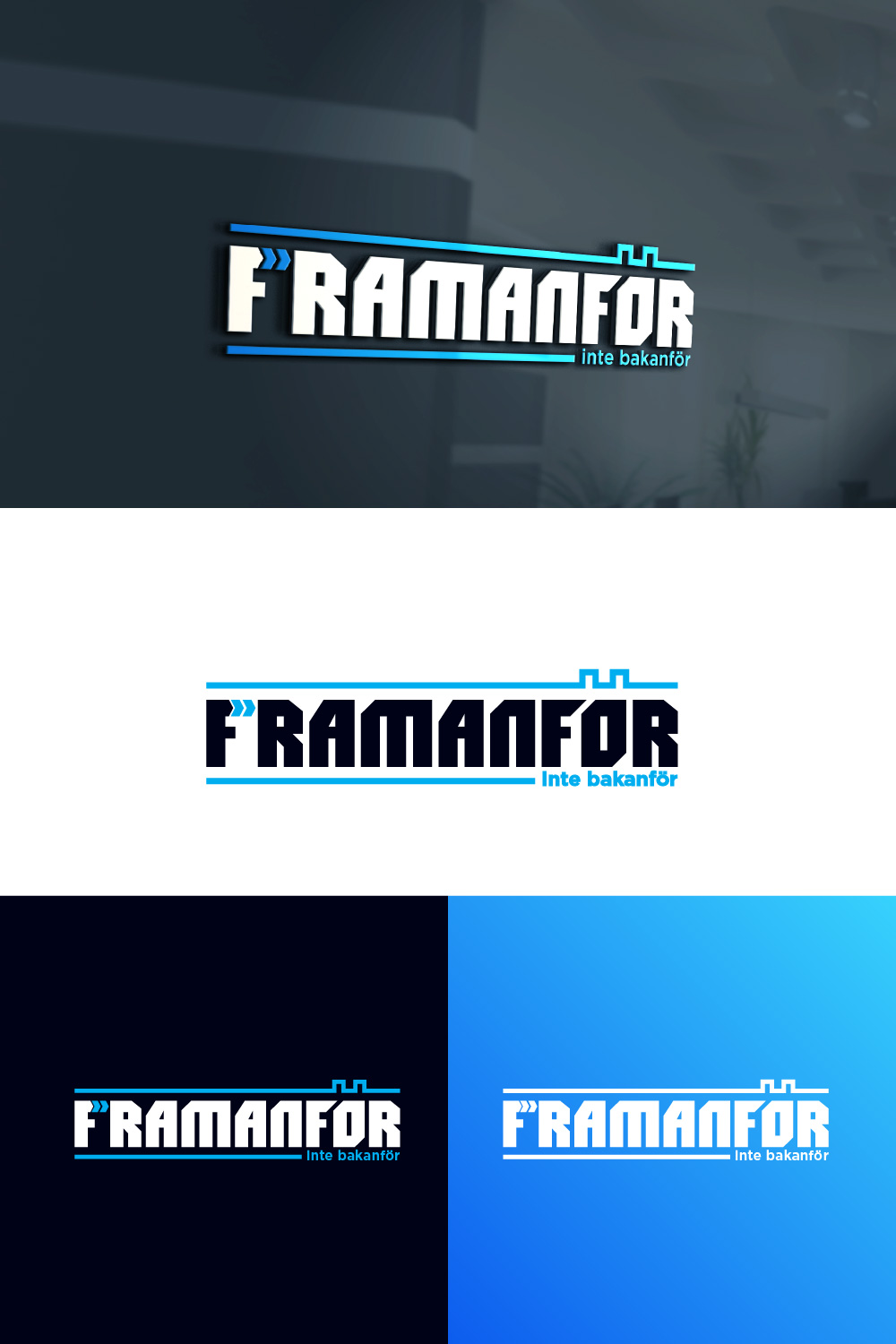 Logo Design by Sergio Coelho for Framanför AB | Design #32143759