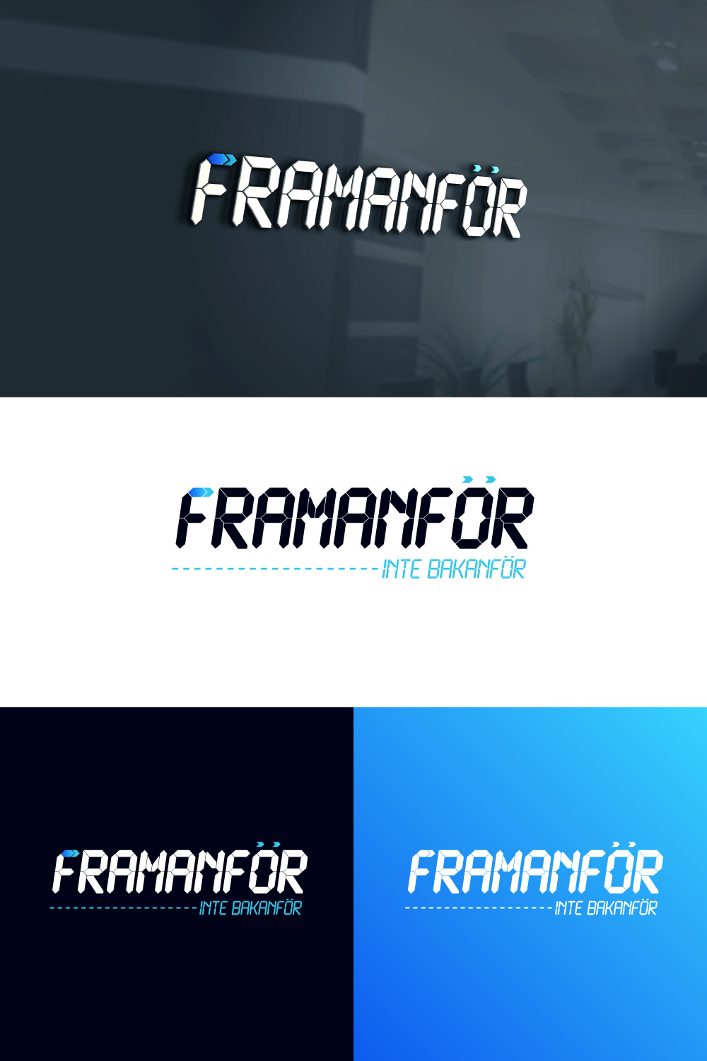 Logo Design by Sergio Coelho for Framanför AB | Design: #32148098