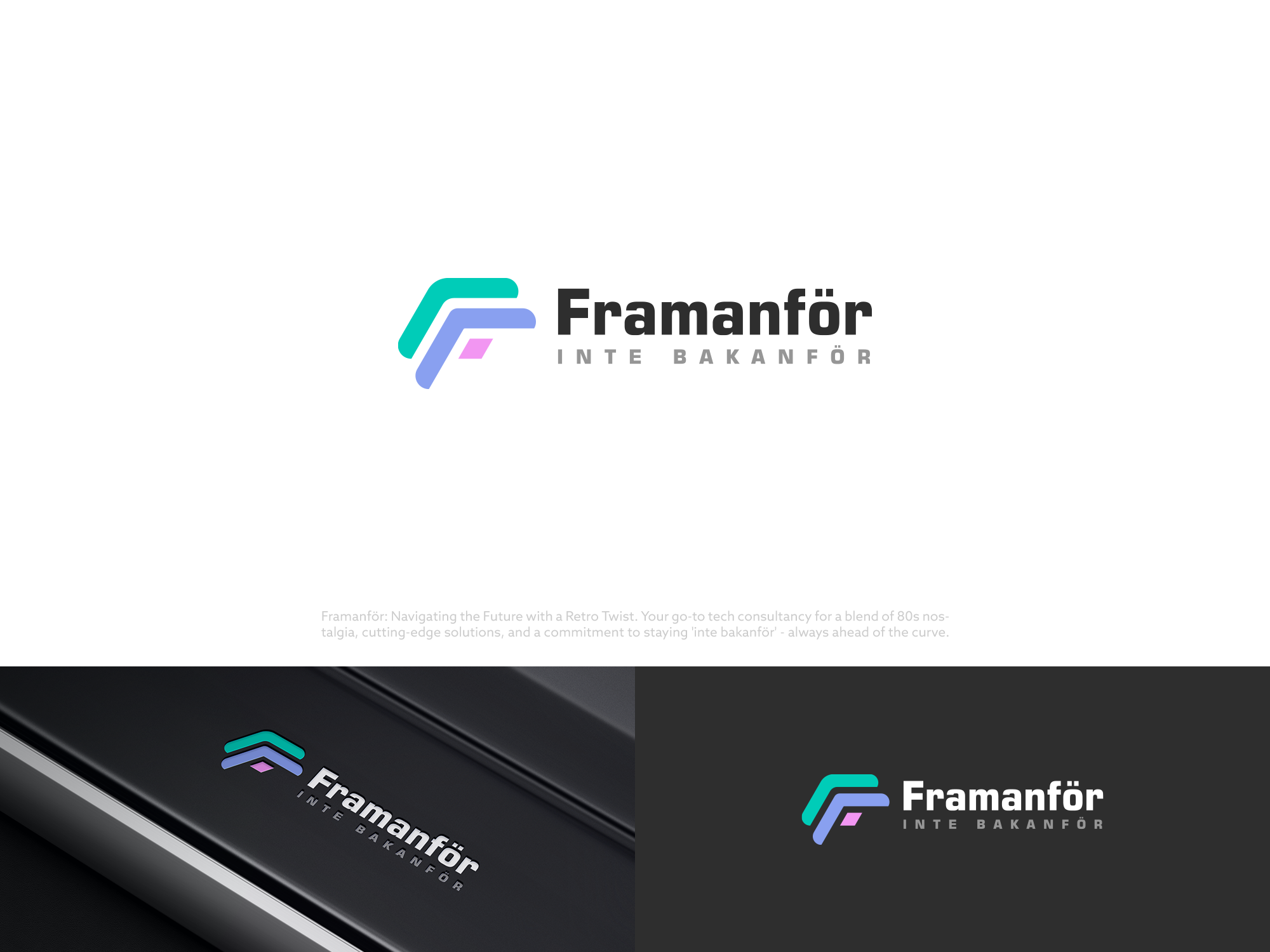 Logo Design by COLOUR CREATIVE for Framanför AB | Design #32130753