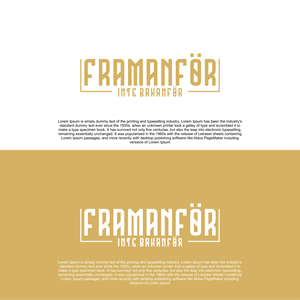 Logo Design by diego costa for Framanför AB | Design: #32094342
