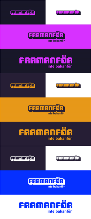 Logo Design by Joseph Kebede for Framanför AB | Design: #32143568