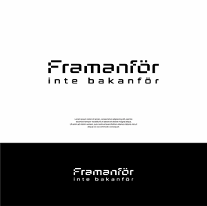 Logo Design by DesignFirst for Framanför AB | Design: #32097833