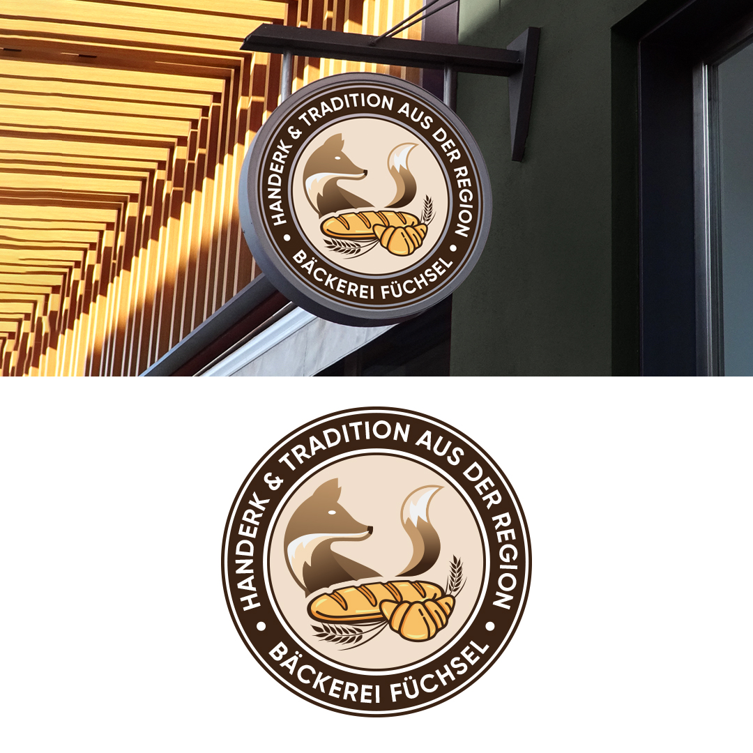 Logo Design by circledsg for Bäckerei & Konditorei Füchsel | Design #32097411