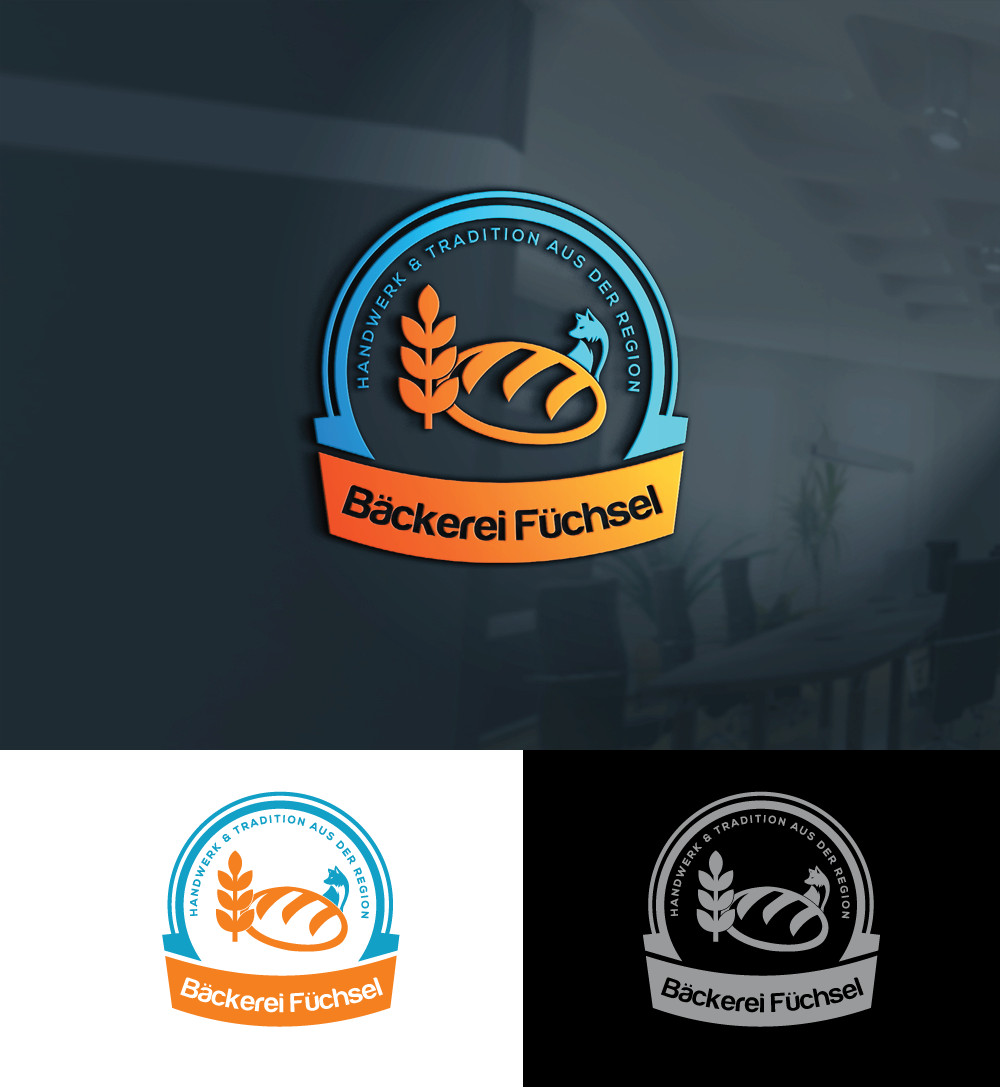Logo Design by wood357 for Bäckerei & Konditorei Füchsel | Design #32155516