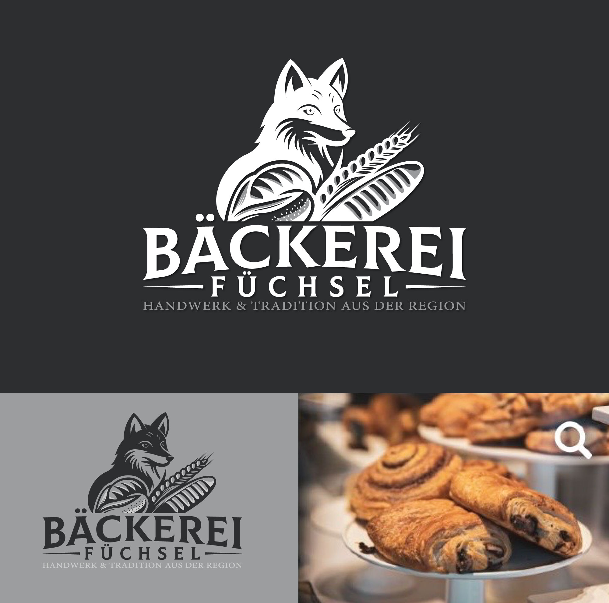 Logo-Design von Pilot_DesignR™ für Bäckerei & Konditorei Füchsel | Design #32107733