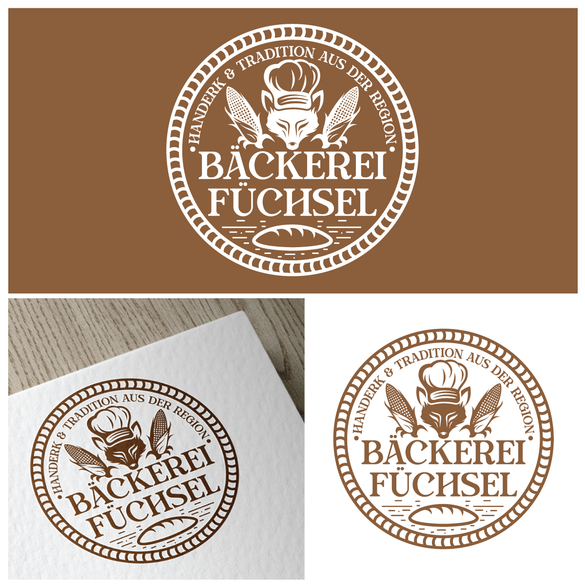 Logo Design by riya.mitra07j for Bäckerei & Konditorei Füchsel | Design #32095718