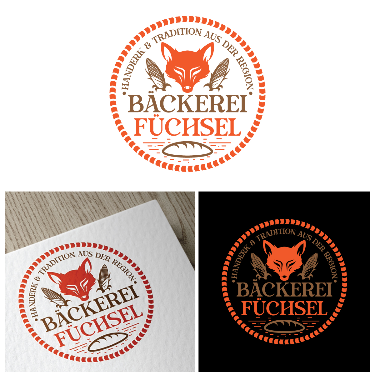 Logo Design by riya.mitra07j for Bäckerei & Konditorei Füchsel | Design #32095719