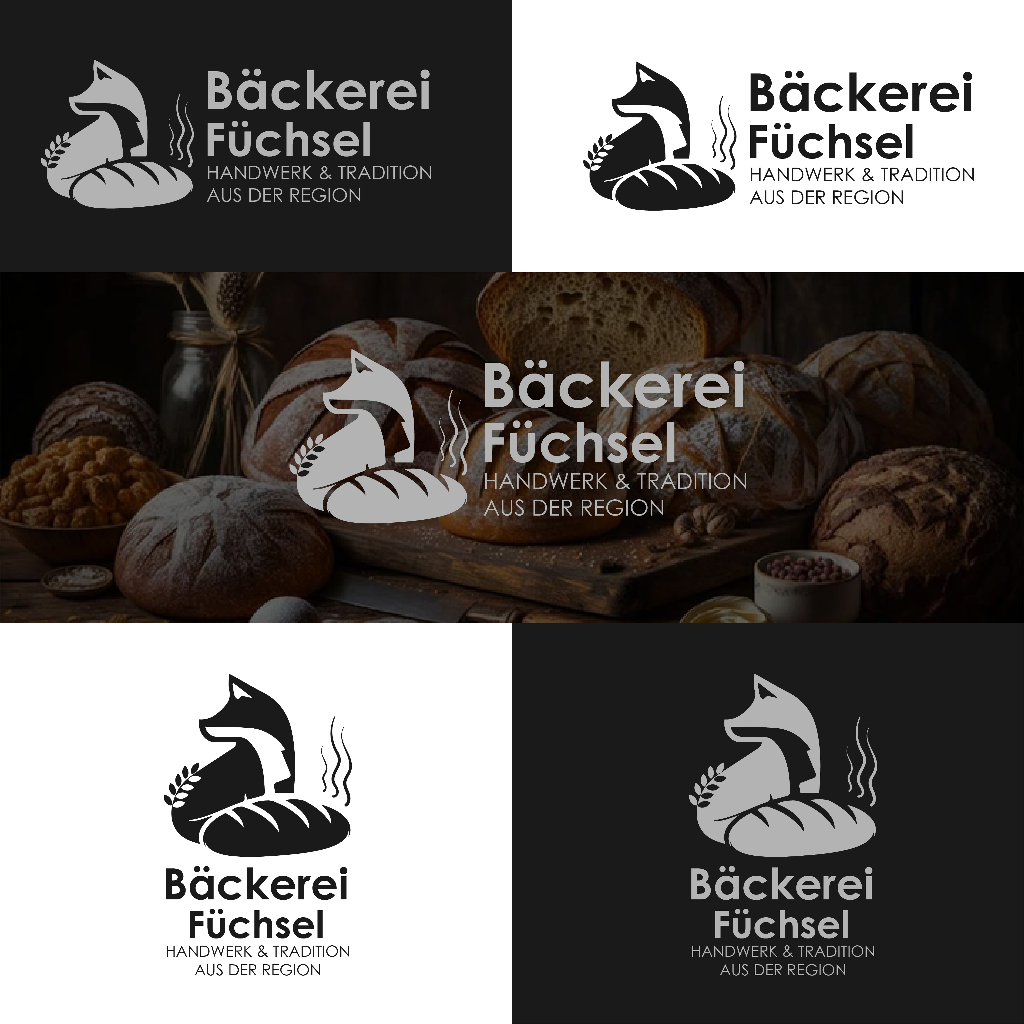 Logo Design by Stick No Bulls for Bäckerei & Konditorei Füchsel | Design #32176816