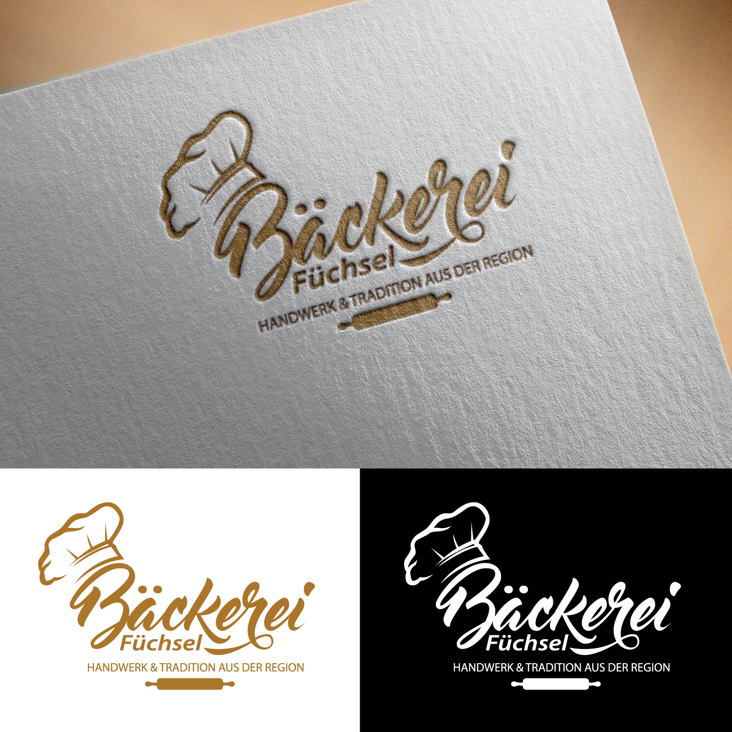 Logo Design by GODDREAMCREATION for Bäckerei & Konditorei Füchsel | Design #32177703