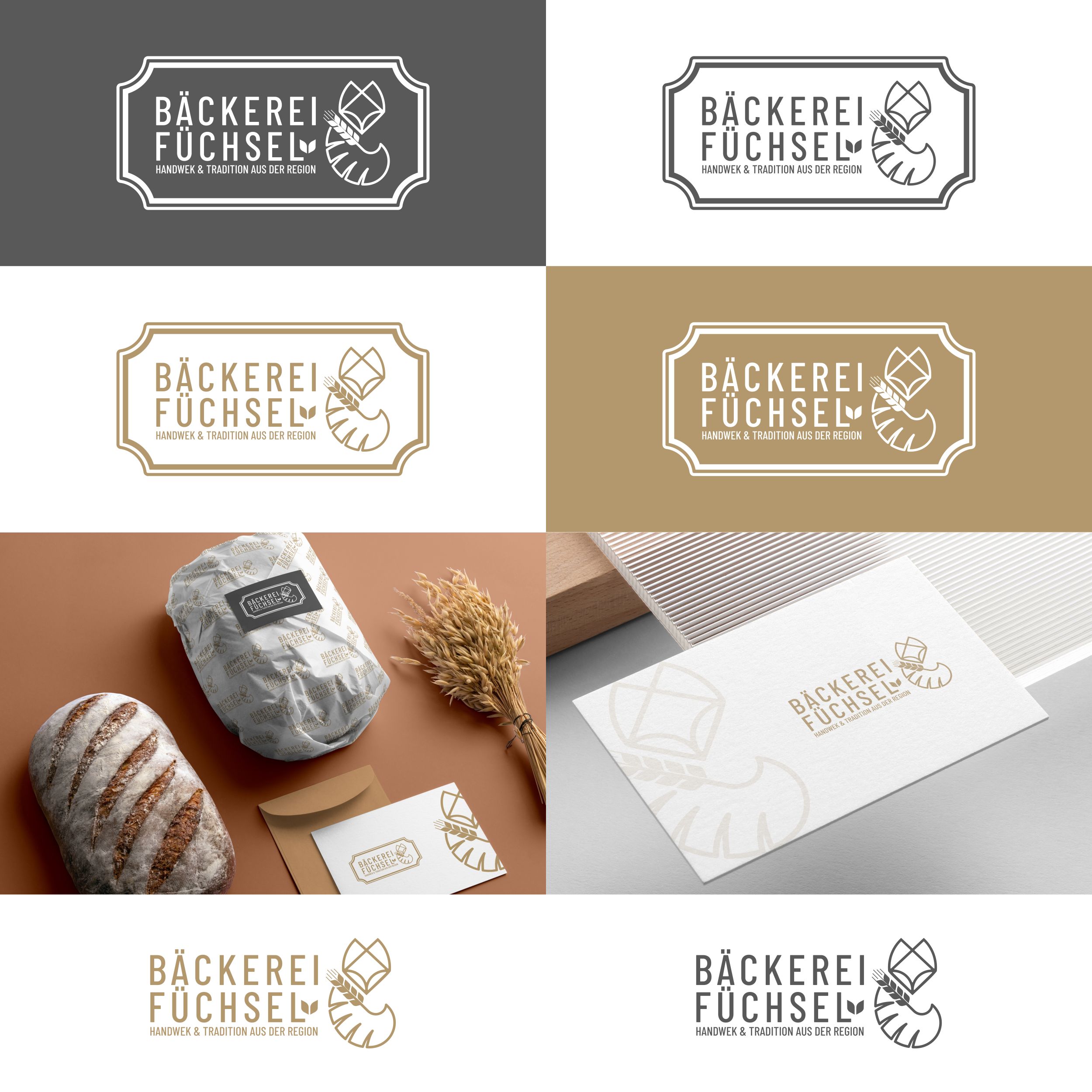 Logo Design by kasva1 for Bäckerei & Konditorei Füchsel | Design #32173719