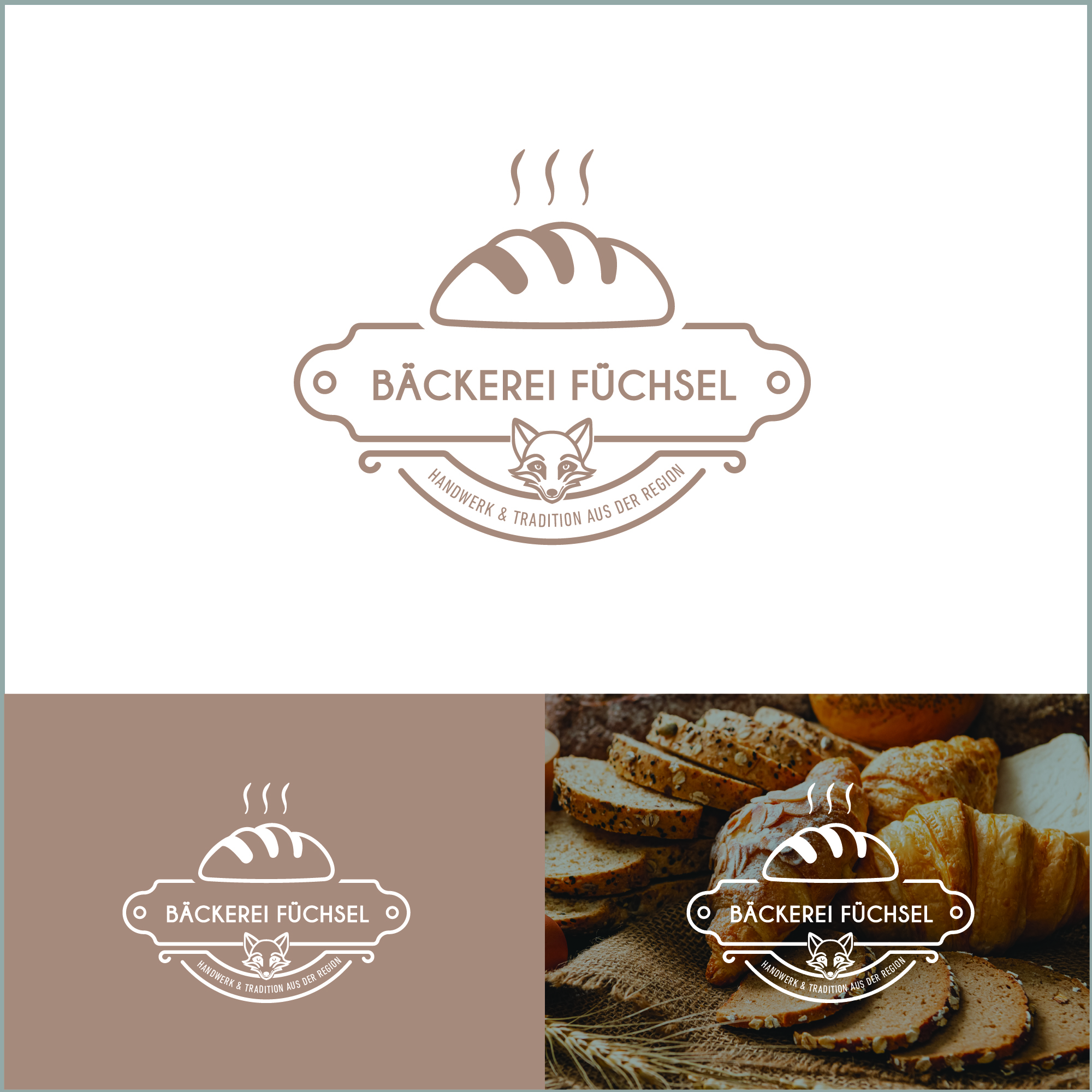 Logo Design by vanepog for Bäckerei & Konditorei Füchsel | Design #32135426