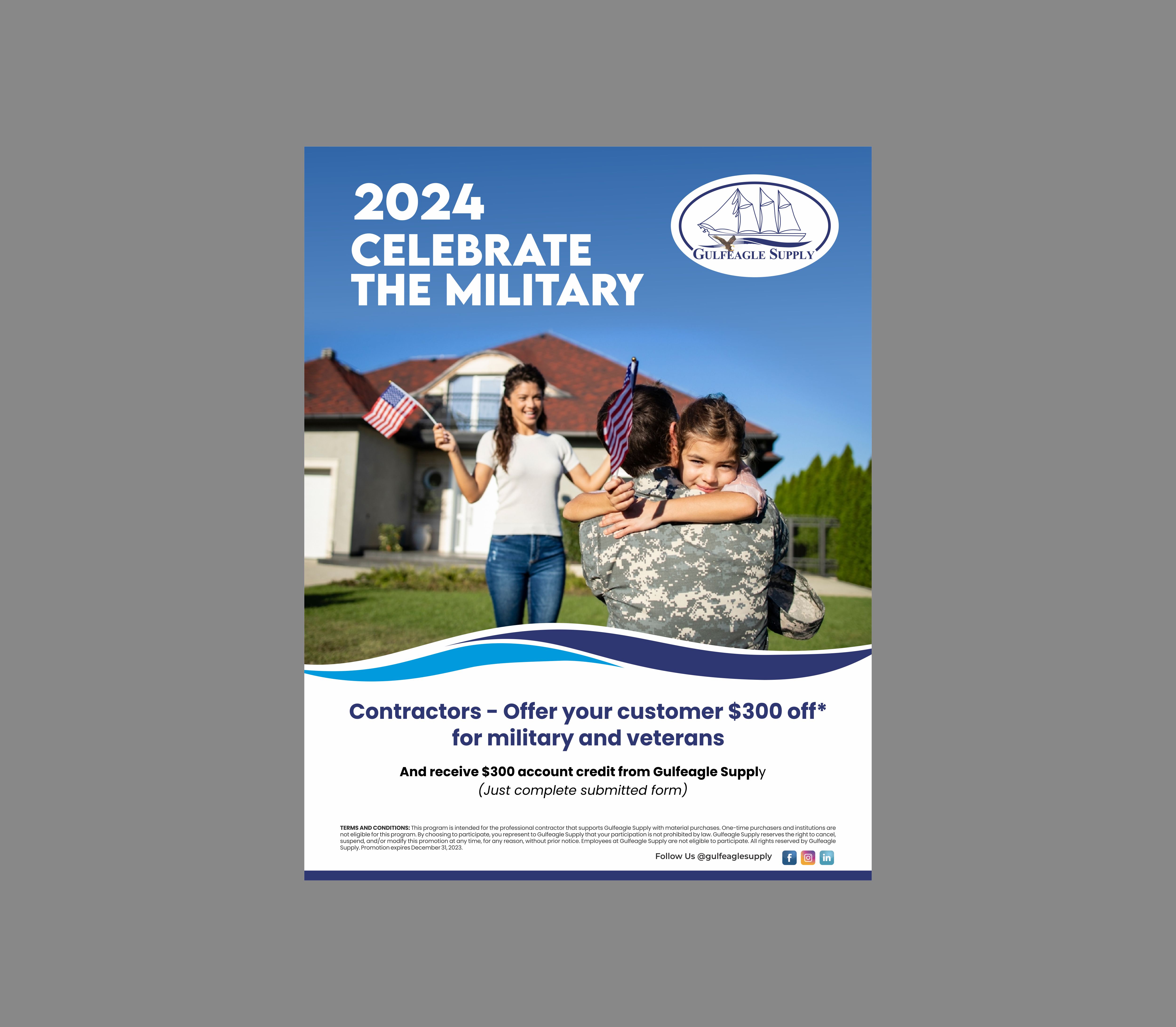 Flyer Design by nng for gulf eagle company | Design #32097608