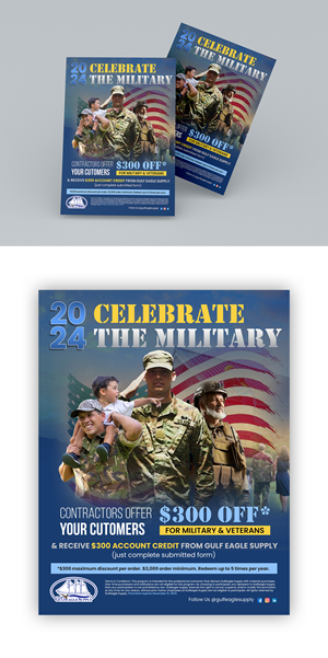 Flyer Design by debdesign for gulf eagle company | Design: #32098699