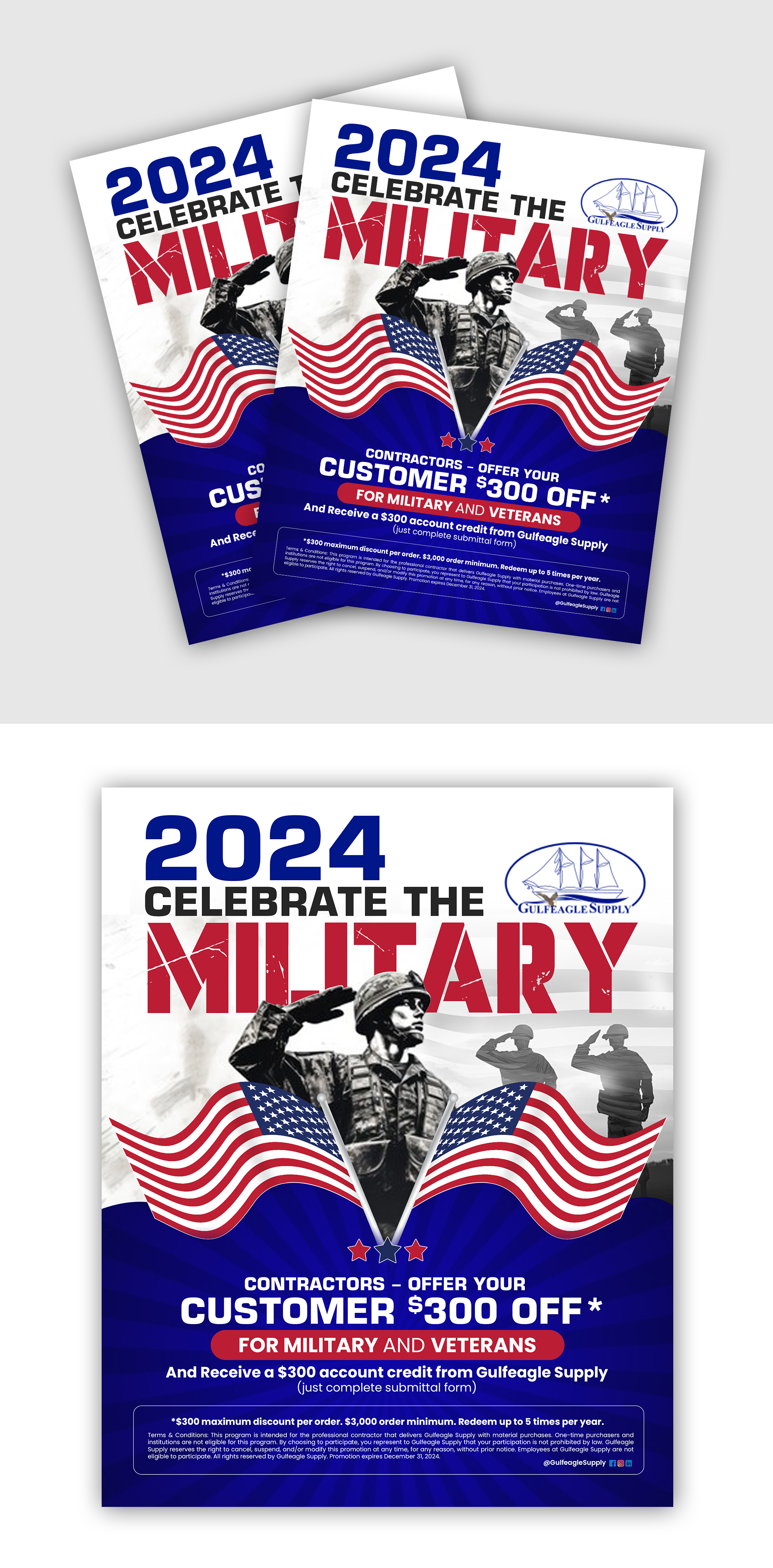 Flyer Design by debdesign for gulf eagle company | Design #32098858