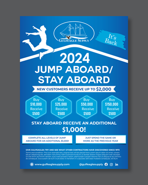 Flyer Design by Rifu Graphics for gulf eagle company | Design: #32103000