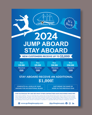 Flyer Design by Rifu Graphics for gulf eagle company | Design #32103132