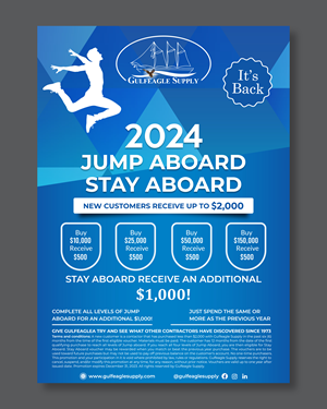 Flyer Design by Rifu Graphics for gulf eagle company | Design: #32105094