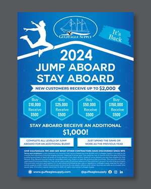 Flyer Design by Rifu Graphics for gulf eagle company | Design: #32105250