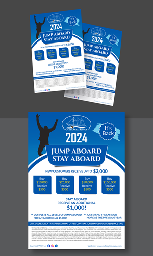 Flyer Design by Rifu Graphics for gulf eagle company | Design: #32105435