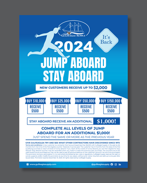Flyer Design by Rifu Graphics for gulf eagle company | Design: #32106818